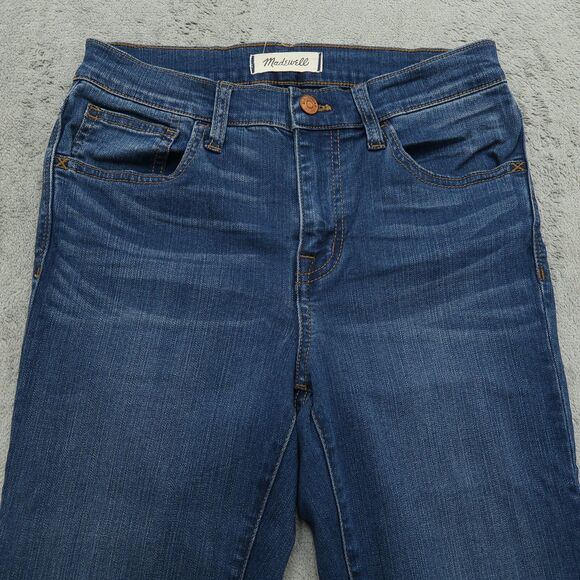 Madewell Jeans Women's Size 26 Blue Mid-Rise Roadtripper Denim Pants 28" Inseam - Picture 13 of 16